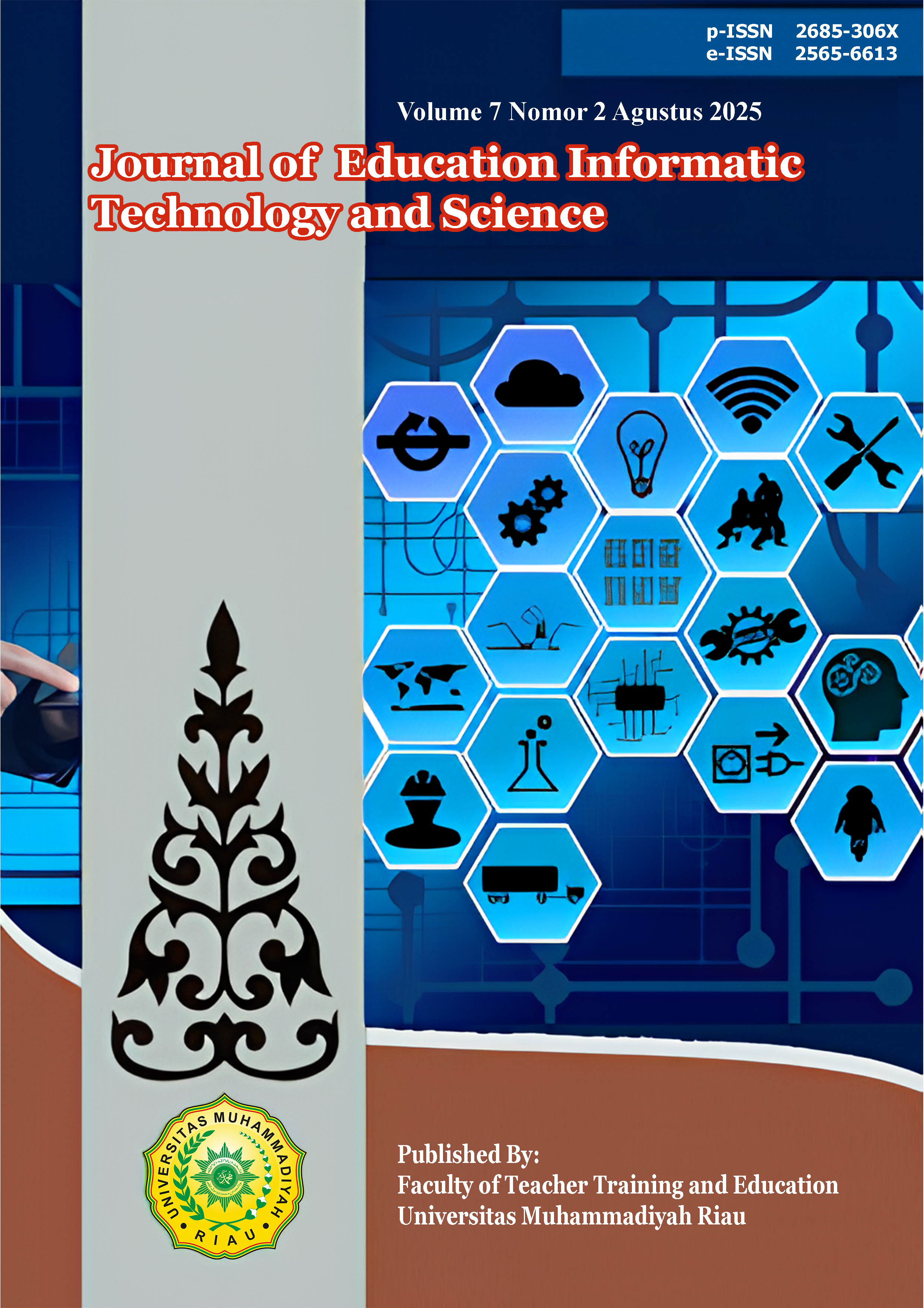 					View Vol. 7 No. 2 (2025): Vol 7 No 2 (2025): Journal of Education Informatic Technology and Science (JeITS) Edisi Agustus 2025
				